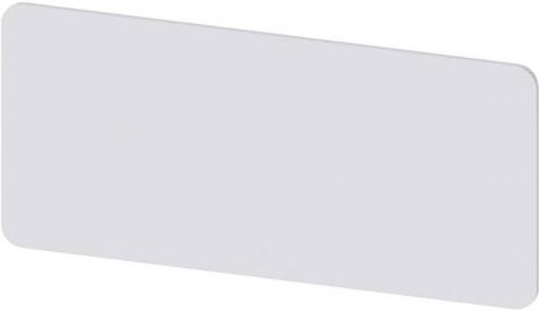 Siemens 3SU1900-0BU81-0AA0 Bezeichnungsschild Schwarz B: 5,5 cm, H: 2,5 cm, 10 Stück - Bild 1