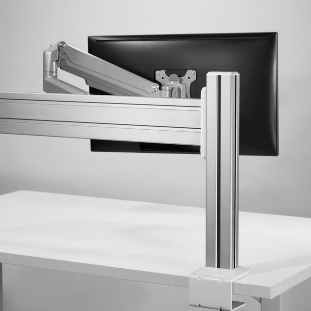 InLine Slatwall Panel Aluminium Lamellenwand in Silber, Breite: 100 cm - Bild 1