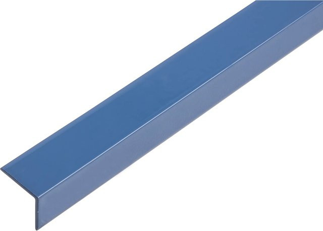 GAH Alberts Winkelprofil ungleichschenklig aus Aluminium, Blau, B/H/L: 11,5 x 14,5 x 1.150 mm - Bild 1