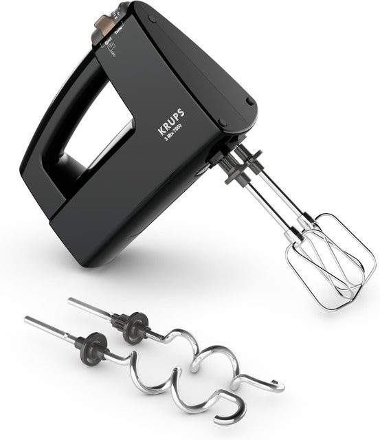 Krups Handmixer 3Mix 7000 60 Jahre Edition F60858 in Schwarz - Bild 1
