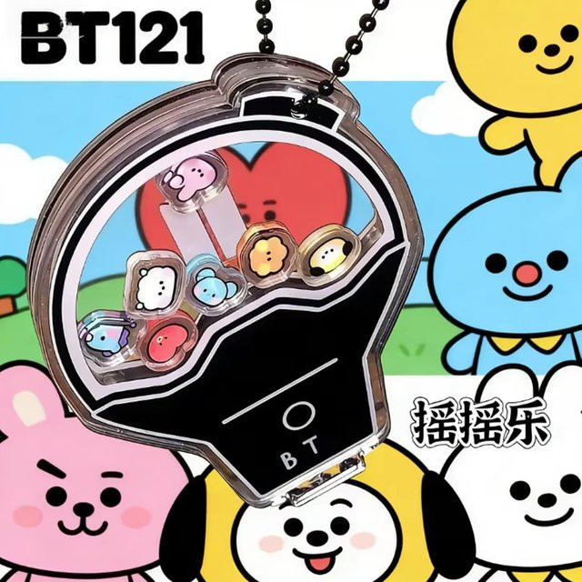 LINE FRIENDS BT21 Idol Cartoon-Stützstangen, Rocking Keys, Zubehör - Bild 1