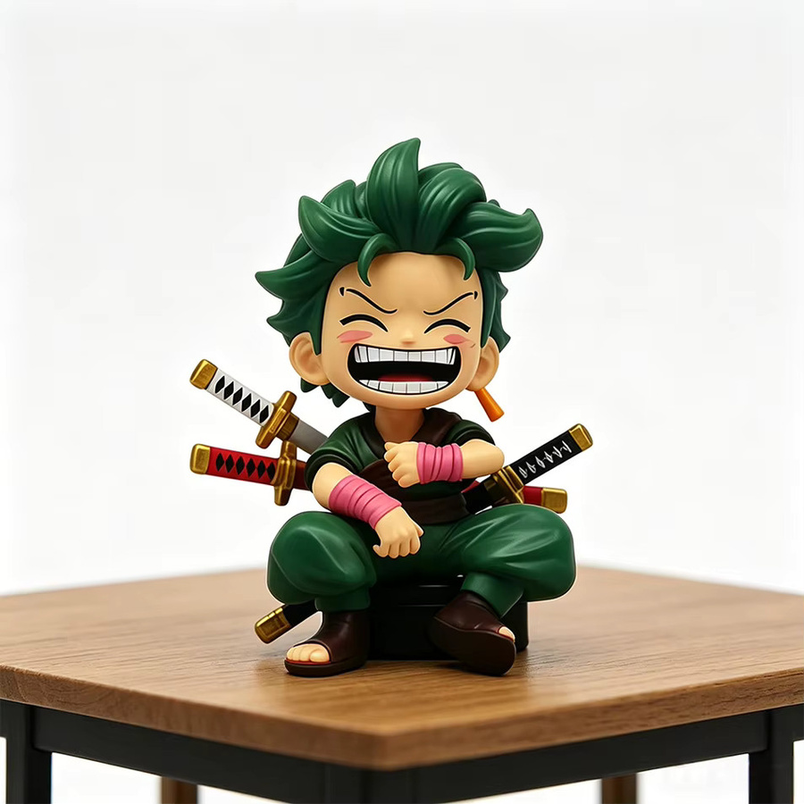 Bandai One Piece Monkey D Luffy Roronoa Zoro, Einzelfigur, Kunststoff - Bild 6
