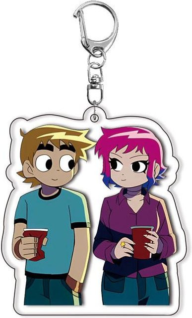 CHIC STUDIO Schlüsselanhänger Anime Scott Pilgrim, 6 cm, blue, Unisex - Bild 1