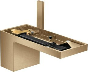 Hansgrohe Axor MyEdition Waschtisch-Einhebelmischer in Brushed Brass mit Pop-up-Abfluss - Bild 1