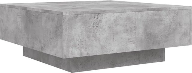 vidaXL Couchtisch modern in Betongrau aus Holzwerkstoff, B/T/H: 80 x 80 x 31 cm - Bild 1