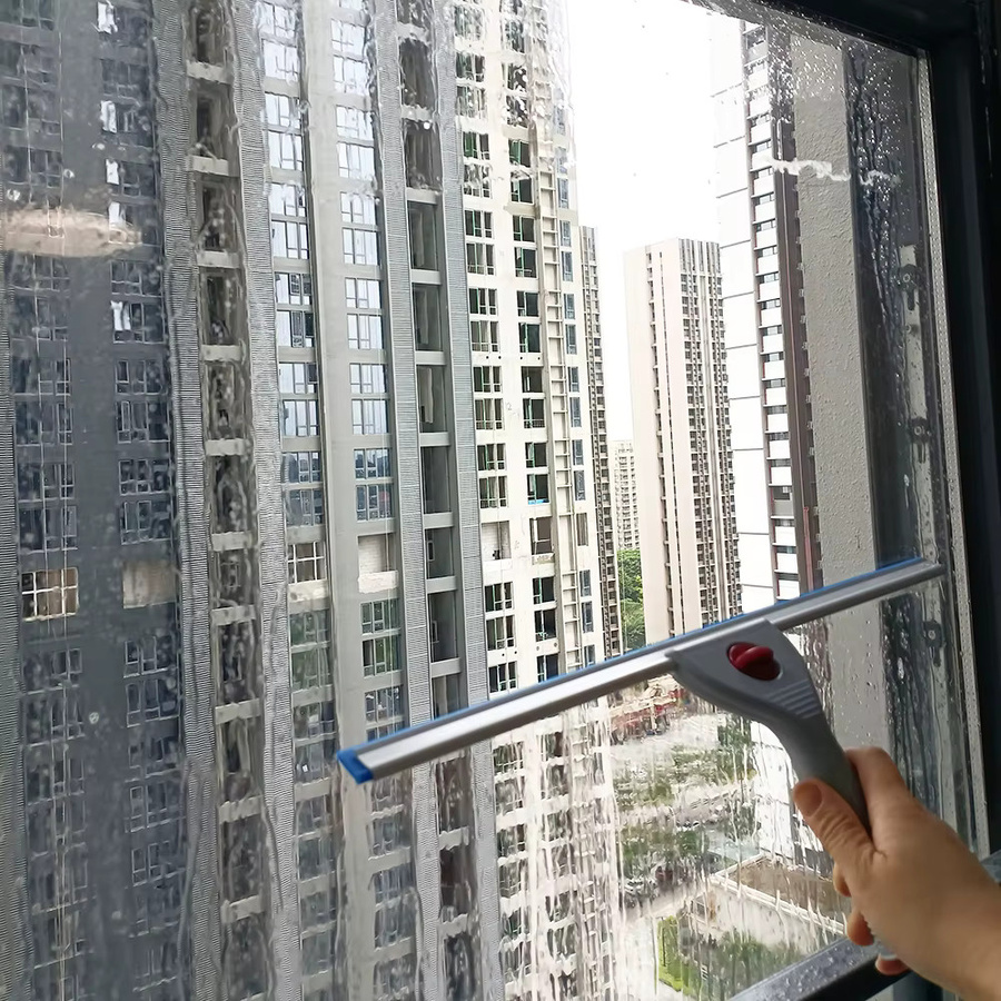 CNGZSY Fensterreiniger Gummi Rakel in Blau für Glas und Dusche - Bild 3