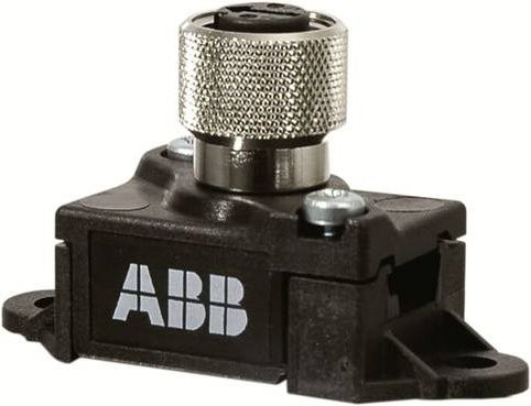 ABB AS-I T-CONNECT M12 Flachkabelanschluss in Schwarz 2TLA020073R0000 - Bild 1