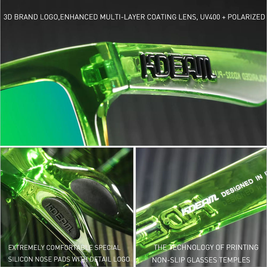 Kdeam kd332 plus Sonnenbrille, Herren, Vollrand, Kunststoff, polarisiert, photo chrome - Bild 2