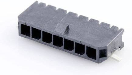 Molex Einbau-Stiftleiste Standard Schwarz 7-polig mit 3,00 mm Rastermaß - Bild 1