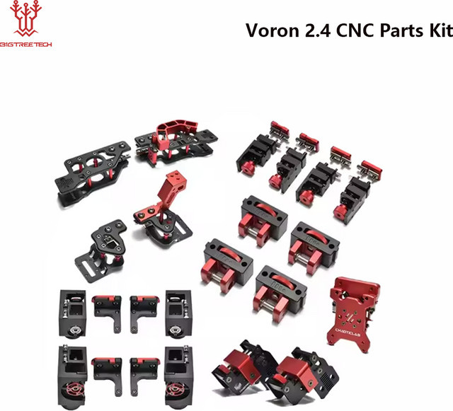 Chaoticlab Voron 2.4 CNC-Teilekit aus Aluminiumlegierung in Schwarz für FDM-3D-Drucker - Bild 1