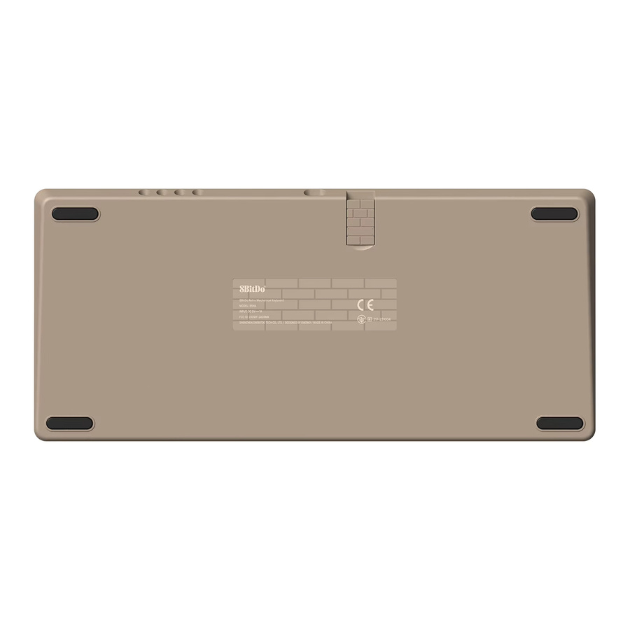 8BitDo Retro 87 Mechanische Tastatur und R8 Retro-Maus Set in Beige für Windows und Android - Bild 2