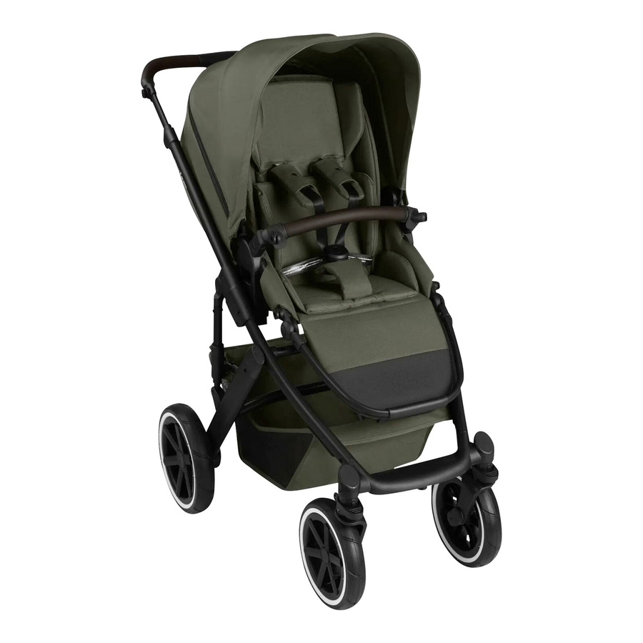 ABC Design Kombikinderwagen Salsa 5 Air 3in1 Set mit Babyschale Pebble 360 Pro 2 in Grün - Bild 2