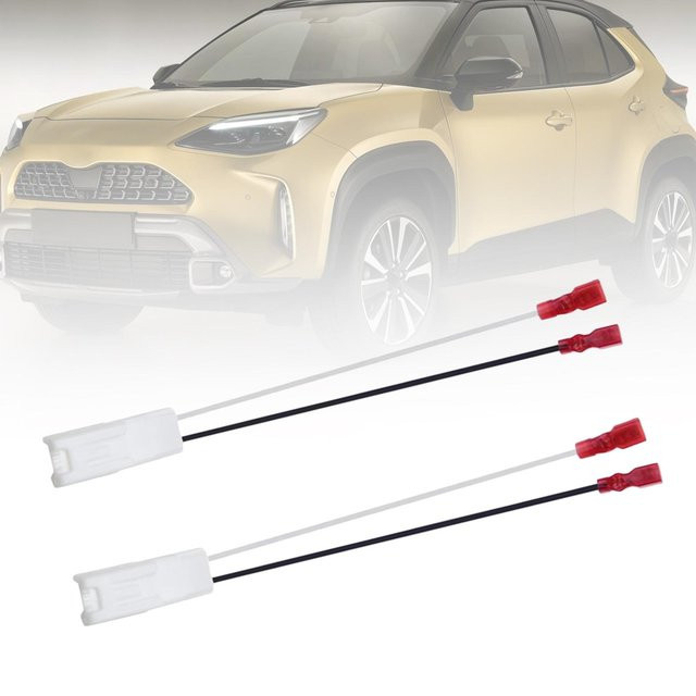 SONONIA Auto Lautsprecher Kabelbaum Stecker Set für Toyota RAV4 Hybrid XLE, 2 Stück, Weiß - Bild 1