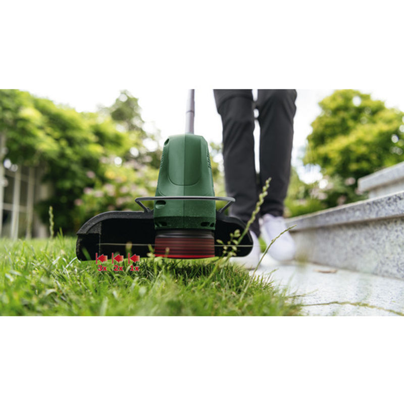 Bosch Akku-Rasentrimmer EasyGrassCut 18V-230 in Grün inklusive Akku, Ladegerät AL 1810 CV und Nylon Line - Bild 2