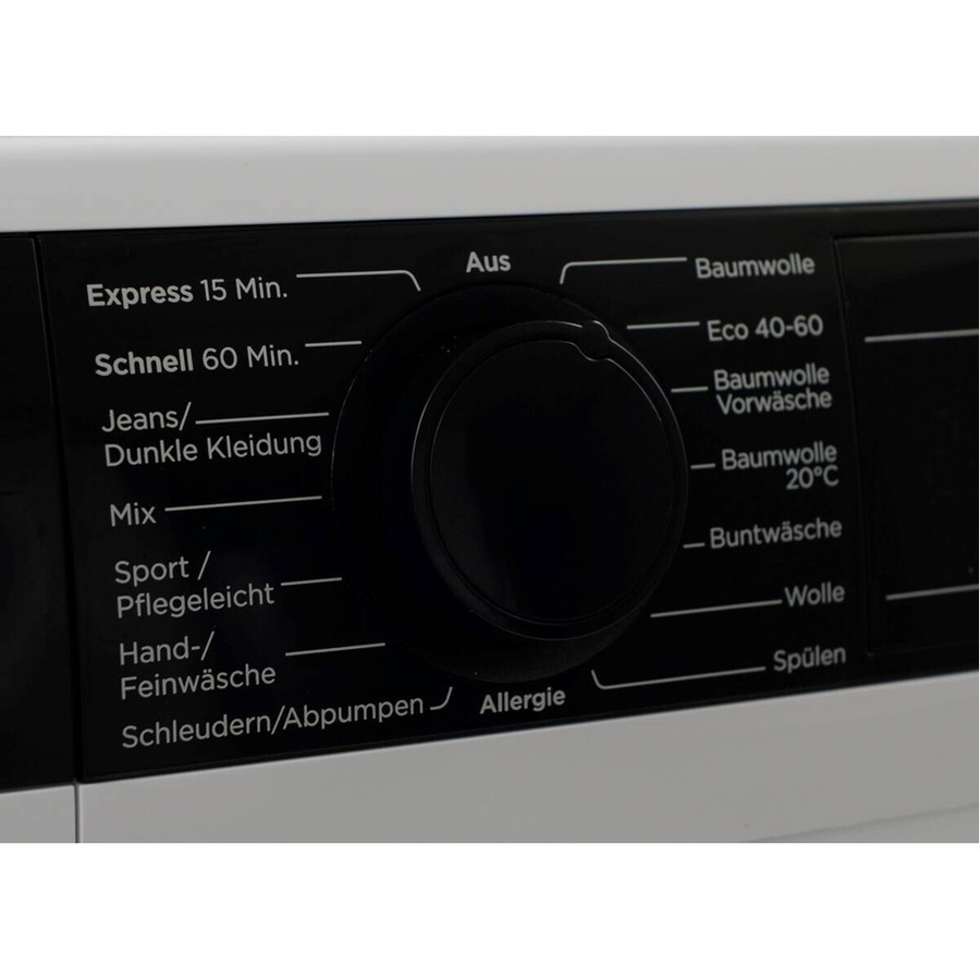 Telefunken Waschmaschine TF-WM-5441T1B weiß Frontlader mit Aquastop und Quick Wash B/H/T: 59,7 x 84,5 x 49,7 cm - Bild 2