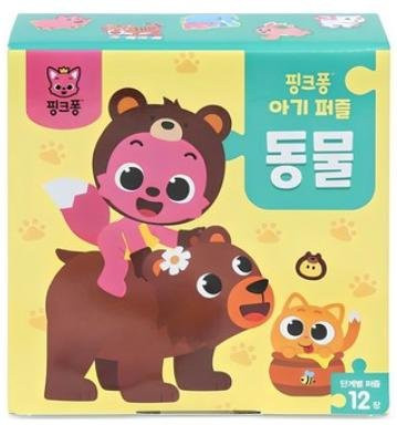 Pinkfong Baby-Puzzle, Tiere, Fahrzeuge, ab 0 Jahren - Bild 1