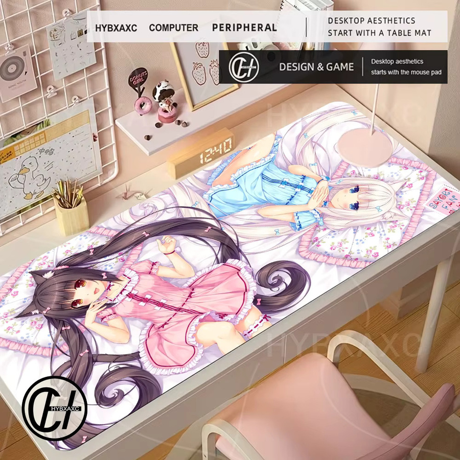 Mousepad XXL Home HD Nekopara Schreibtischmatte von HYBXAXC in Multicolour - Bild 3