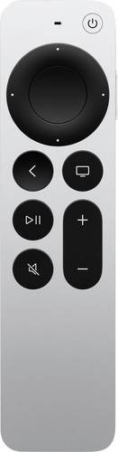 Apple Siri Remote Fernbedienung 3. Generation mit USB-C in Silber und Schwarz - Bild 1