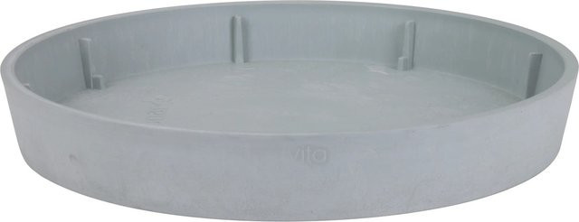 A.H.G. Untersetzer Leonardo Rund Konisch Weiß Durchmesser: 18 cm, Höhe: 3 cm - Bild 1