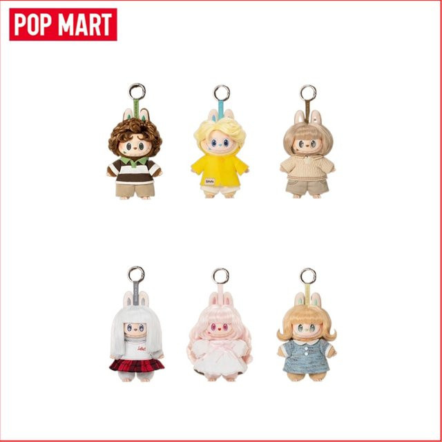 POP MART THE MONSTERS Labubu Friseursalon-Serie, Vinyl-Plüsch-Anhänger, Blind Box - Bild 1