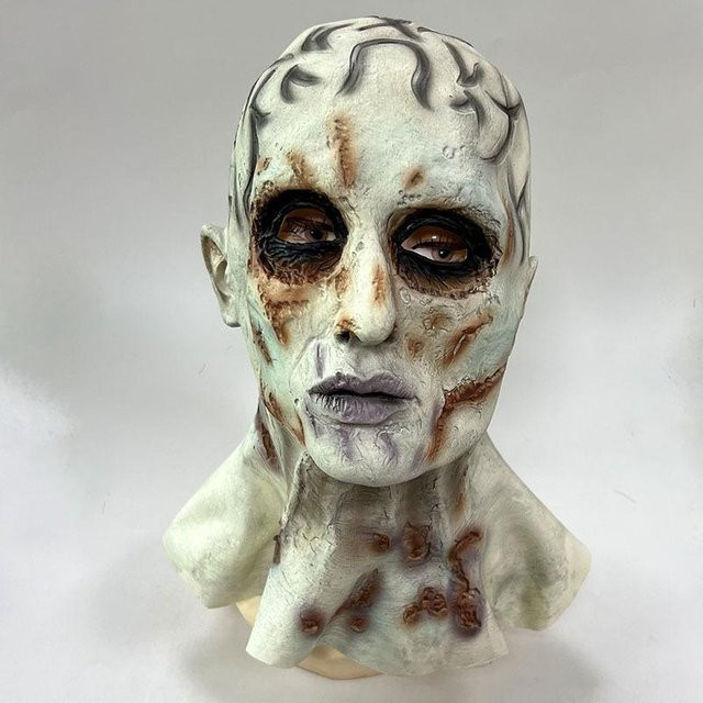 Zombie-Maske, beige, One size fits all adults - Bild 1