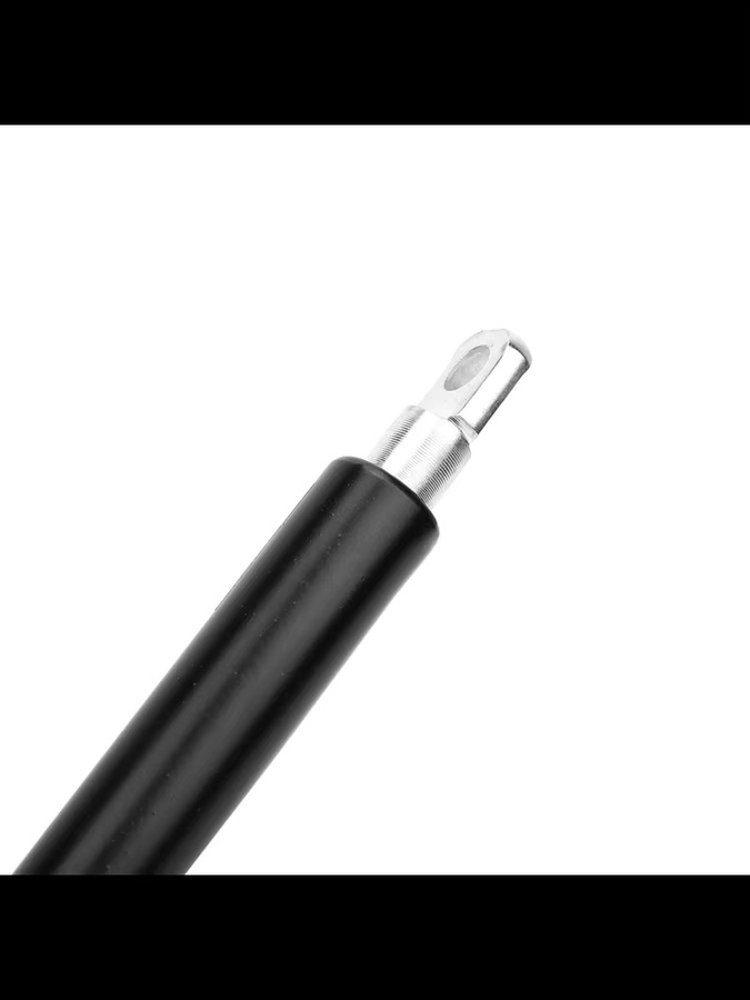 Qiilu Flachgelenk-Hebeunterstützung für hydraulische Gasfedern in Schwarz mit 280 mm Mittelaufstand und 100 mm Hub für Flip-Tür-Haubenliftunterstützung - Bild 4