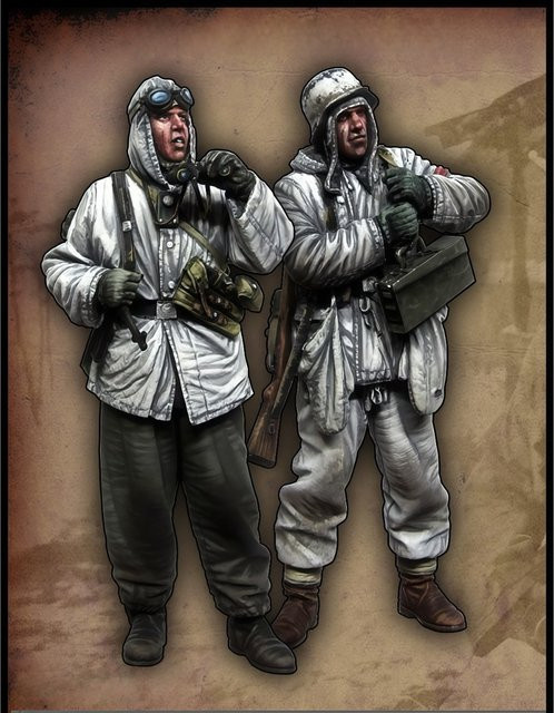 MEEKLION MODEL Deutsche Infanterie, Resin-Modellbausatz, Militär, 1/35 - Bild 1