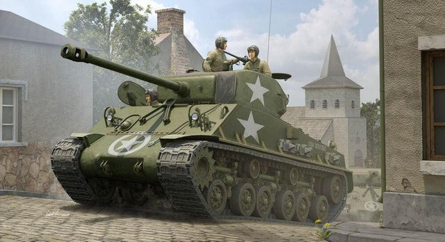 I LOVE KIT M4A3E8 Sherman, Fahrzeug, 1:16, Grün - Bild 1