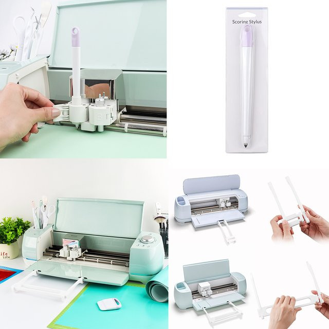 Cricut Scoring Tool Stift- und Tablett-Extender-Halter in Weiß für Maker 3, Maker, Explore 3 und Air 2/Air - Bild 1