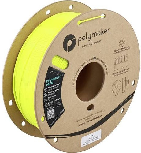 Polymaker PETG Highspeed Filament 1.75mm 1000g Lime Green/Yellow - Bild 1
