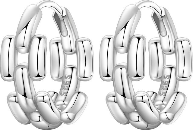 CYCUFF Creolen, 925 Silber, Damen - Bild 1