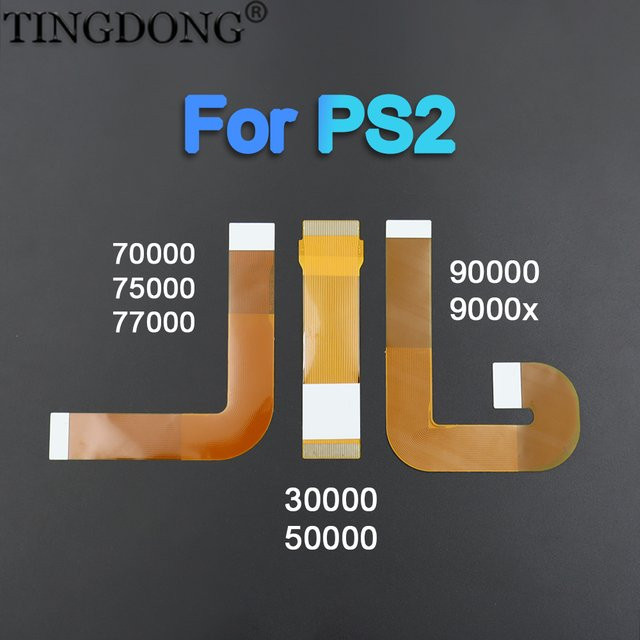 Flexibles Flachbandkabel für die Laserlinsenverbindung von Sony PlayStation 2, Farbe: Orange, kompatibel mit SCPH 30000 50000 70000 75000 77000 9000X - Bild 1