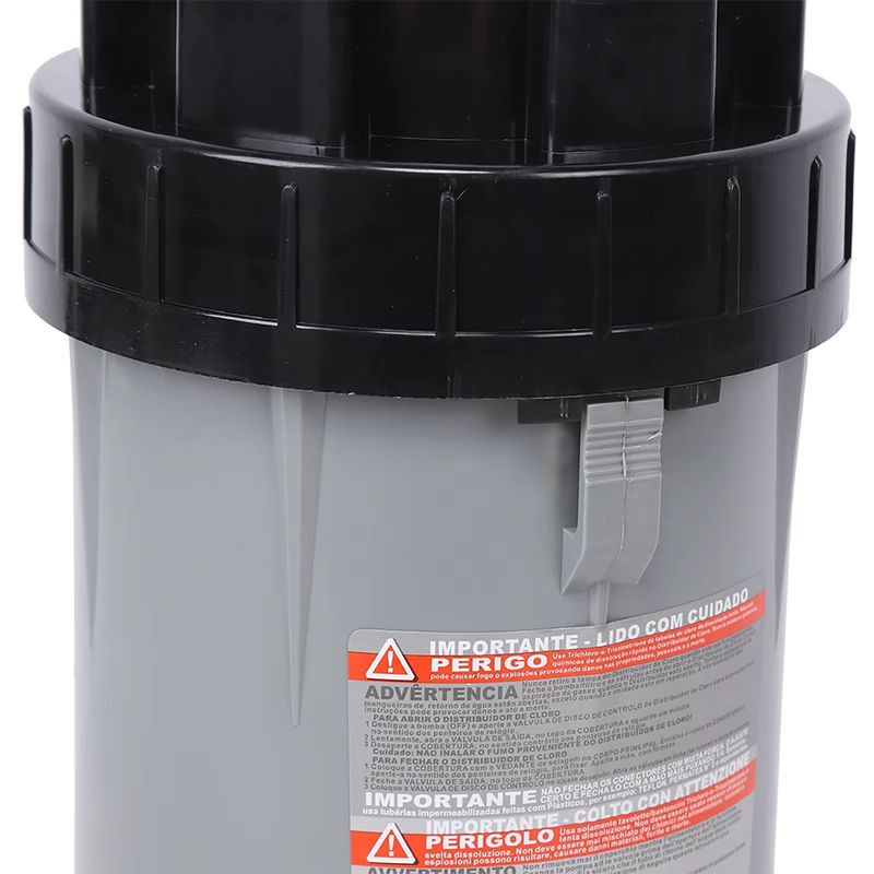 CL-200 Automatischer Chlorspender und Chlorinator zur Schwimmbad-Desinfektion in Grau - Bild 6