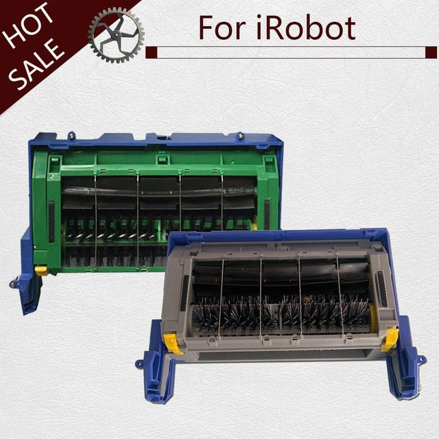 iRobot Roomba 500 600 700 Serie Hauptbürstenrahmen Reinigungsbürstenkopf Baugruppenmodul in Grau - Bild 1