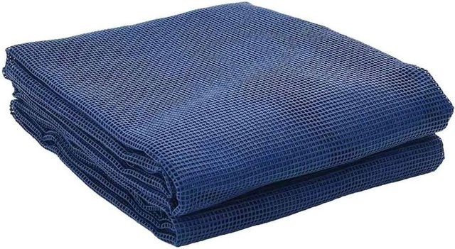 vidaXL Zeltteppich Blau aus Polyester mit UV-Beständigkeit B/T: 600 x 350 cm - Bild 1