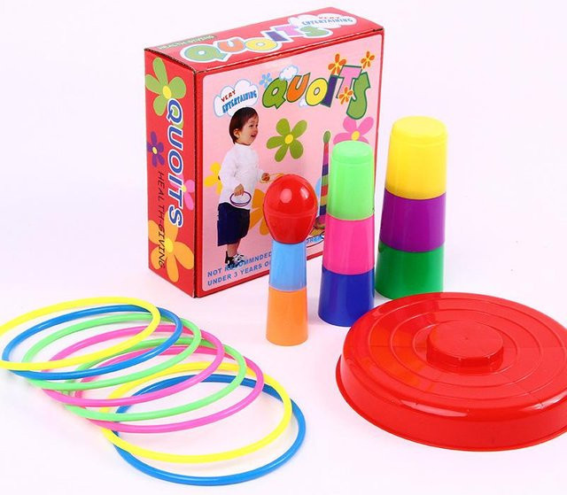 Fashnics Regenbogen Turm Ring Kinderspielzeug Stapelspiel ab 3+ Jahre - Bild 1