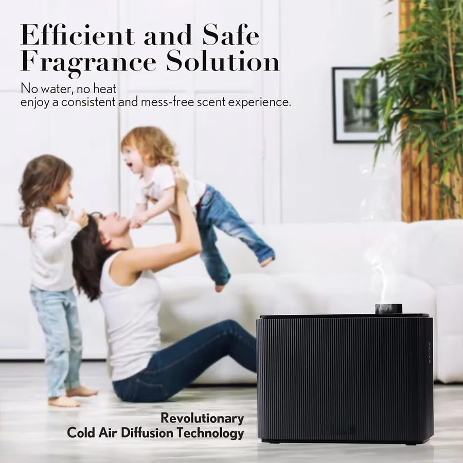 NAMASTE Smart Duftdiffusor mit Bluetooth und Timer, Elektrischer Aromadiffusor für Home, Hotel und Spa, Schwarz - Bild 3