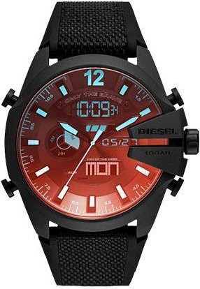 Diesel Armbanduhr Quarz, Nylon Armband, Schwarz, Unisex - Bild 1