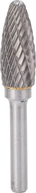 Kkmoon Doppelschnitt Hartmetallfräser Rotationsfeile in Baumform, Mehrzweck-Werkzeug in Silber - Bild 1