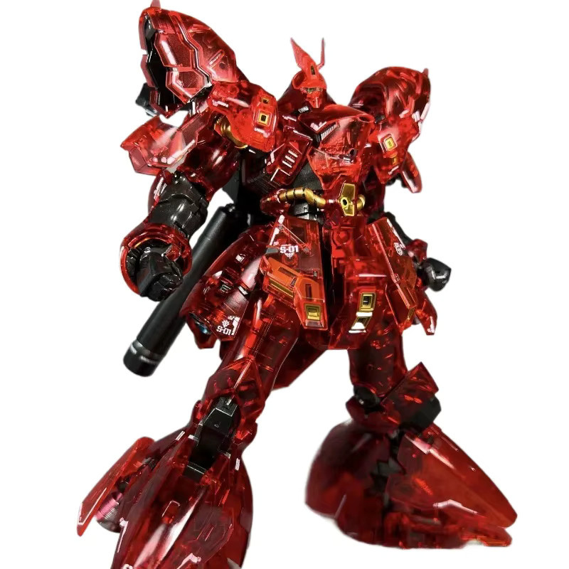 Bandai Sihai Rg Shazabi Modell, Actionfigur, Maßstab 1:144, Rot - Bild 4