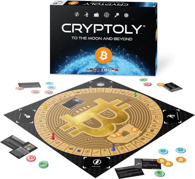 CRYPTOLY Strategiespiel, Englische Version, 2-6 Spieler, ab 8 Jahren - Bild 1