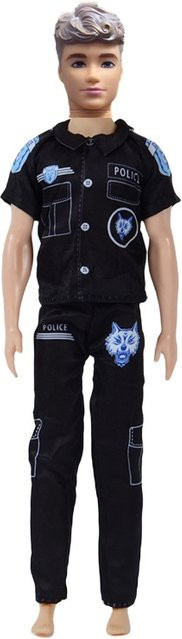 Barnewa Ken-Puppen Polizist, 12 Zoll, Spielzeug - Bild 1