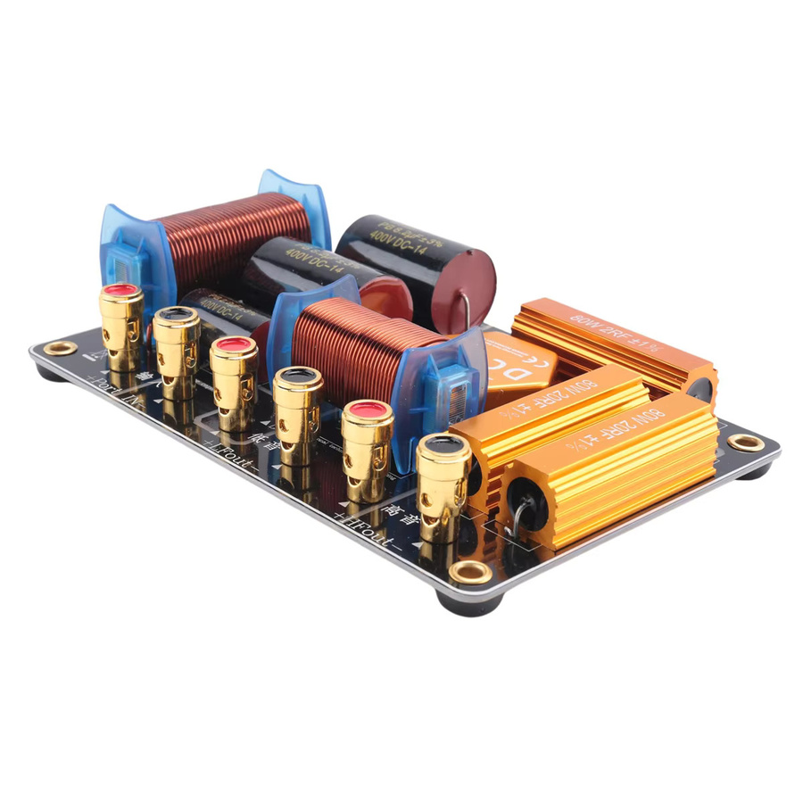 A22K Zwei-Wege-Lautsprecher Crossover 550 W Audio-Frequenzteiler für 12 bis 15 Zoll in Multicolour - Bild 2