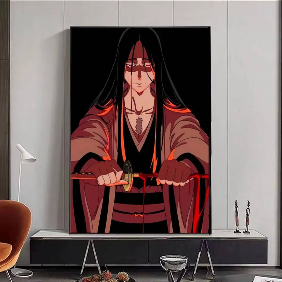 Anime Retsu Unohana Bleach Wandaufkleber als dekoratives Poster in Multicolour - Bild 6