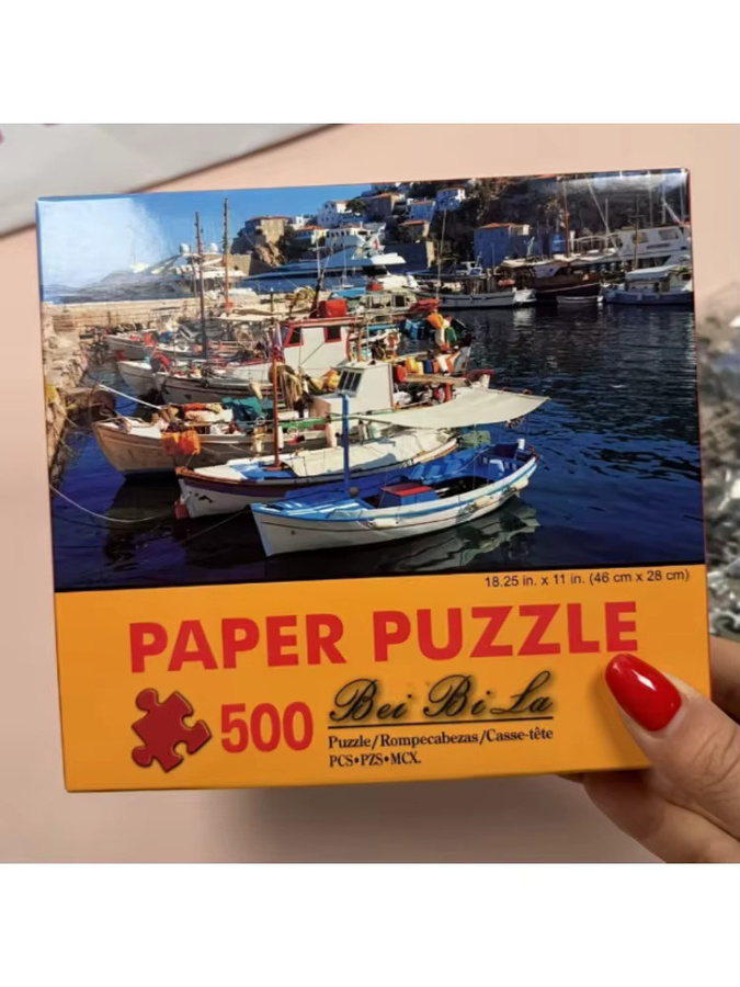 MaxRenard Hafenpuzzle, 500 Teile, ab 14 Jahren - Bild 6
