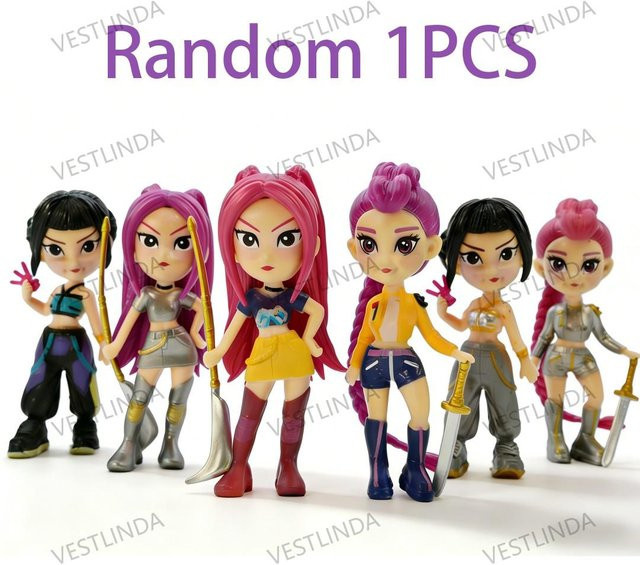 Kpop Dämonenjäger Actionfiguren, Rumi Mira Zoey Charakter Puppe, ab 18 Jahre - Bild 1