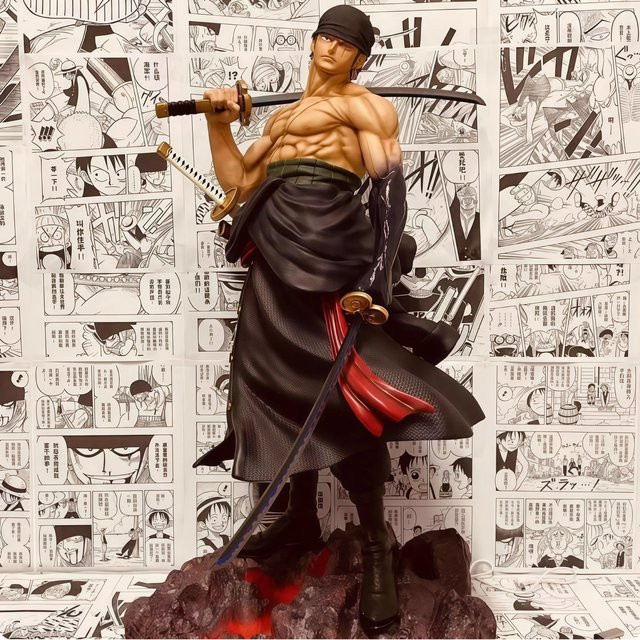Bandai One Piece Roronoa Zoro, Goose Step Ruffy & Dream Ace, Figuren, Set / Bundle - Bild 1