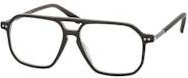 WOOD FELLAS 11100 Korrektionsbrille, Vollrand, quadratisch, grau, Unisex, Kunststoff - Bild 1