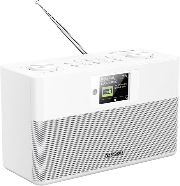 Kenwood CR-ST80DAB-W Kompaktradio mit DAB+ und Bluetooth in Weiß - Bild 1
