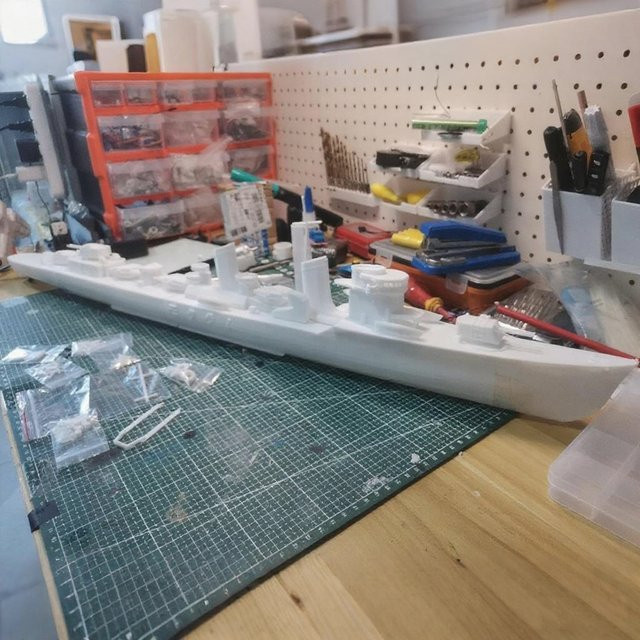 AT 99 MODEL Kiri Destroyer, RC Schiff Modell, 1:144, ferngesteuert - Bild 1